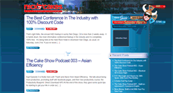 Desktop Screenshot of nickycakes.com