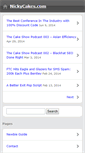 Mobile Screenshot of nickycakes.com